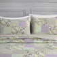 Daisy Butterfly Flower Pre-Washed Quilt Set Patchwork Bedspread Coverlet Set