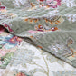 Dawn 3-Piece Floral Patchwork Cotton Quilt Set