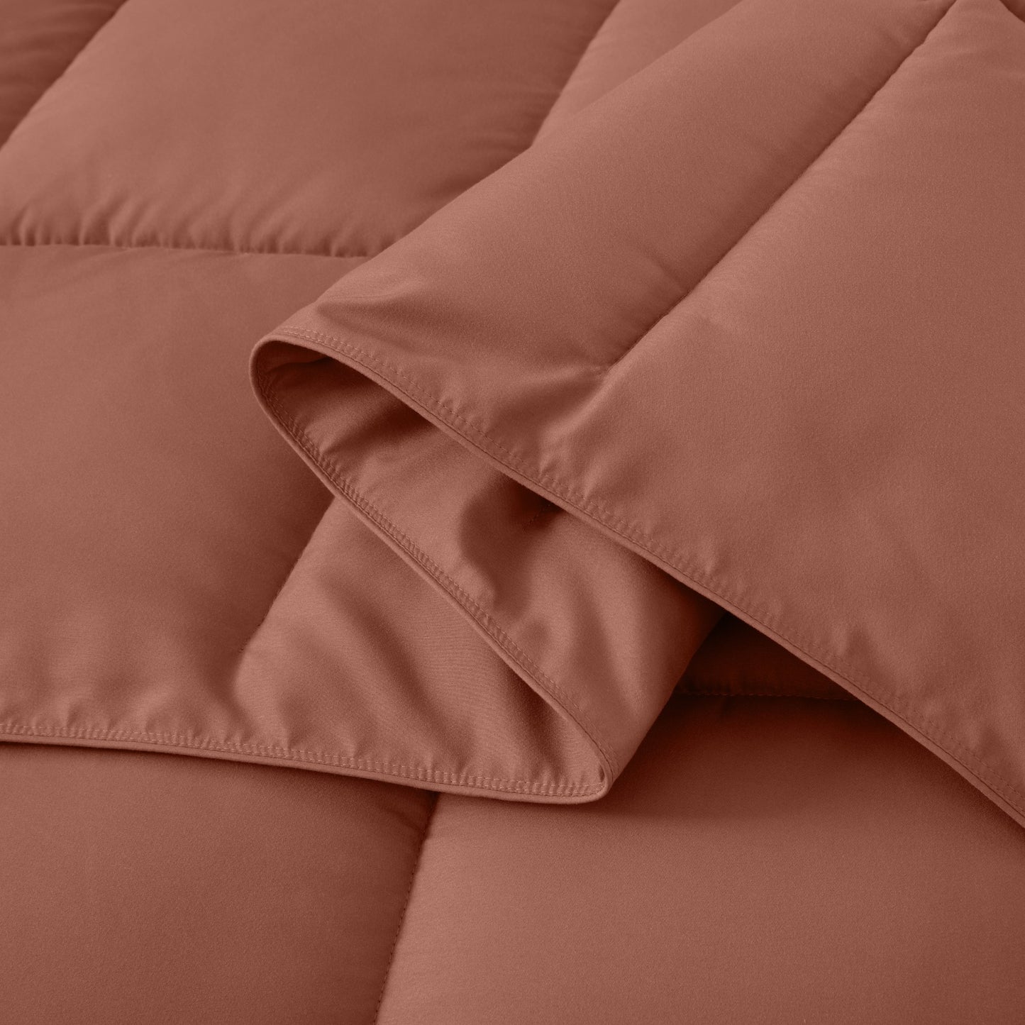 Peachskin Microfiber Down Alternative Comforter Set