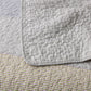 Rene Boho Chic Plaid Striped Cotton Patchwork Striped Reversible Quilt Set
