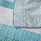 Susannah Boho Chic Ditsy Floral Cotton Patchwork Stripe Reversible Quilt Set