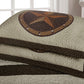 Tucson 3-Piece Rustic Western Star Lodge Oversized Bedspread Quilt Set