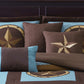 Chezmoi Collection 7-Piece Western Country Star Oversized Bedding Comforter Set