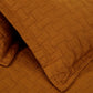 Vert 3-Piece Basketweave Stitch Pre-Washed Cotton Quilt Set