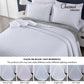 Vert 3-Piece Basketweave Stitch Pre-Washed Cotton Quilt Set