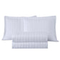 Vert 3-Piece Basketweave Stitch Pre-Washed Cotton Quilt Set