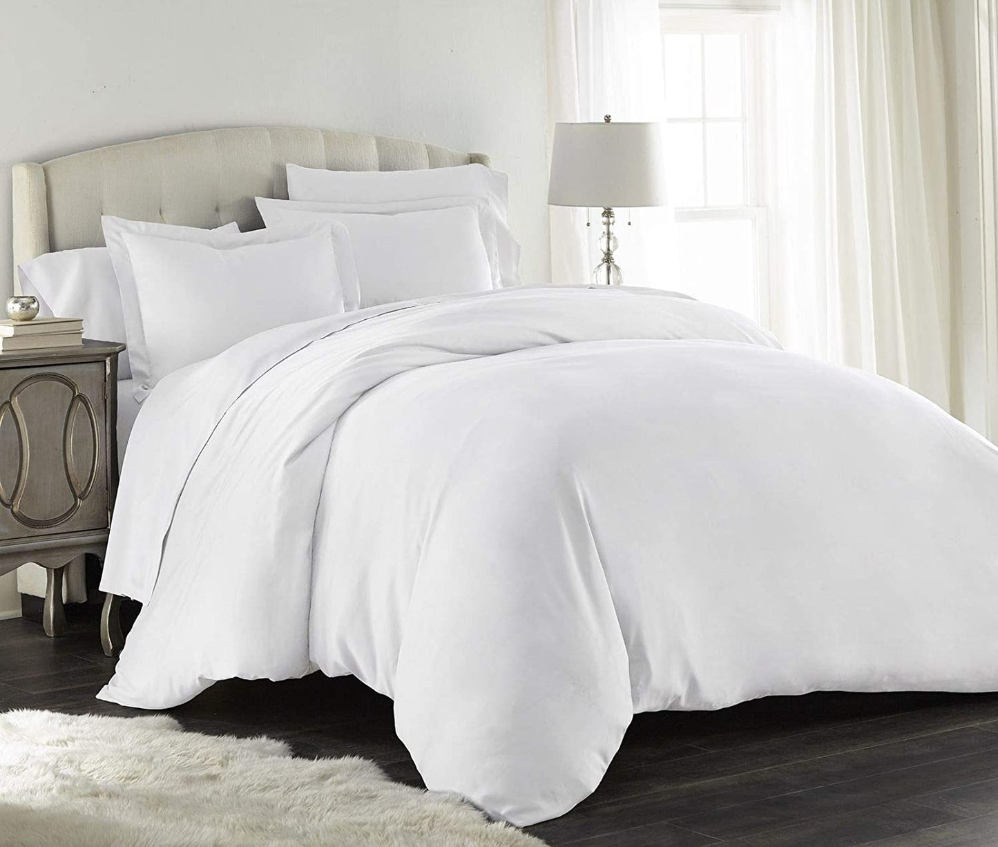 Silky Bamboo Viscose Cooling Duvet Cover Set & Pillow Shams