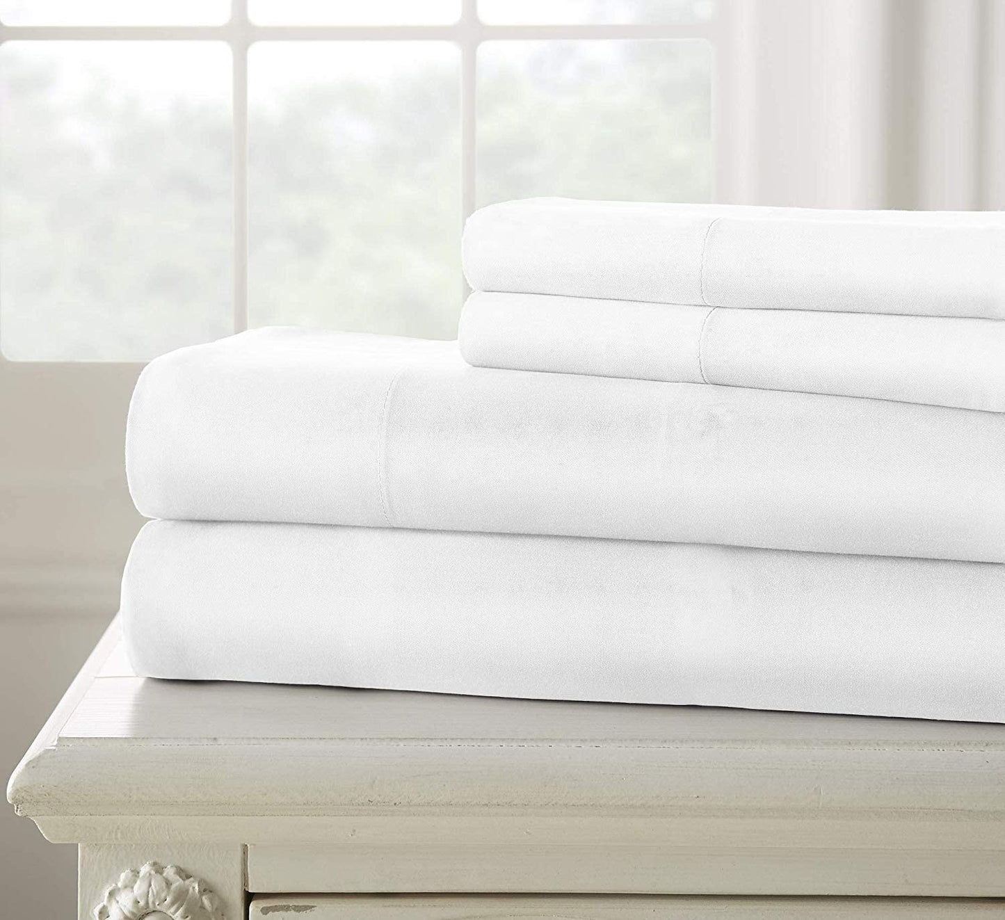 Silky Soft 100% Bamboo Viscose Bed Sheet Set & Pillowcase